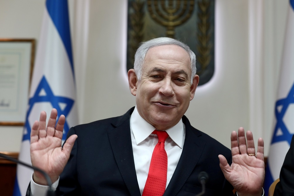 以色列總理納坦雅胡暗示報復這場攻擊行動。（湯森路透）