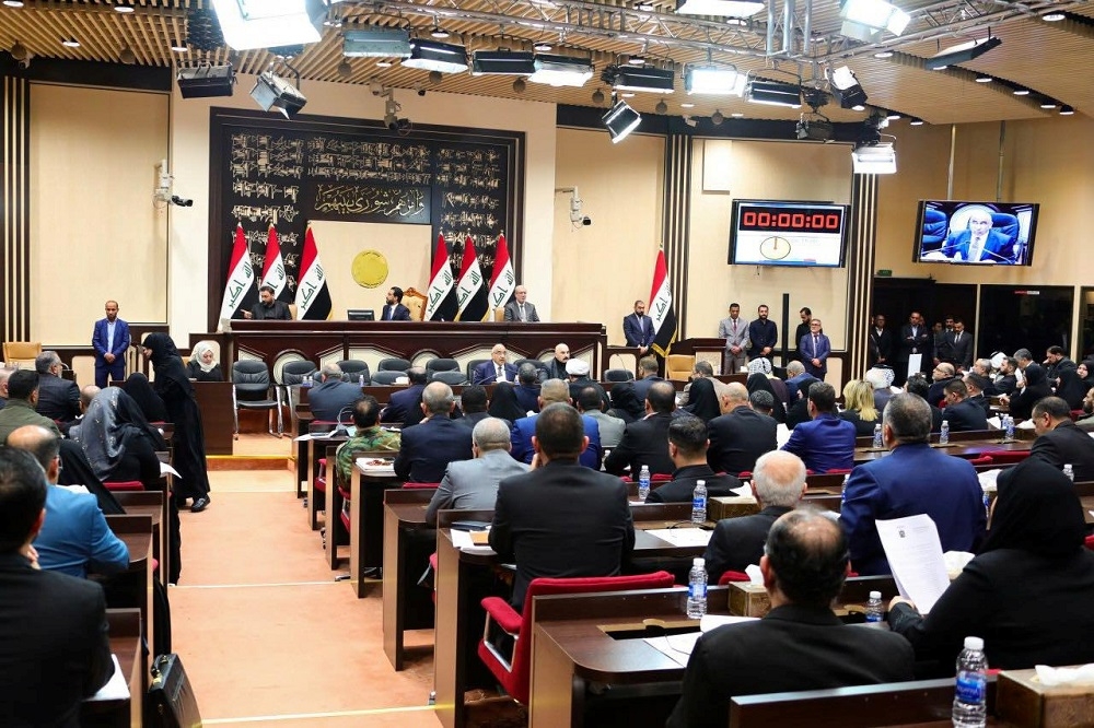 伊拉克國會5日通過決議，要求政府終止與美國的協議，讓美方不再駐軍伊拉克。（湯森路透）