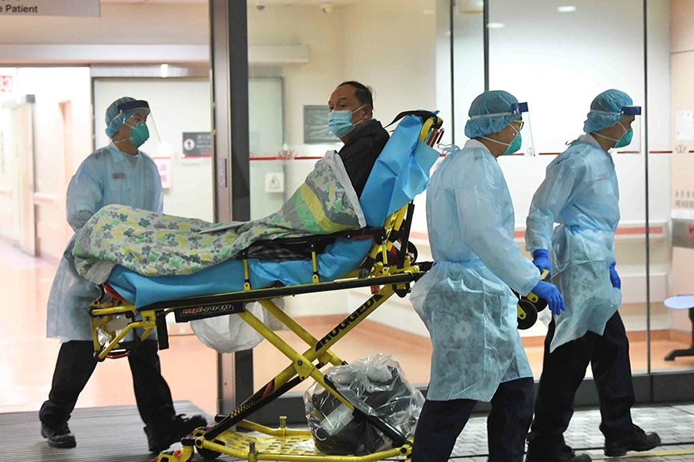 香港境內的武漢武漢肺炎確診病例25日增至5例。（湯森路透）