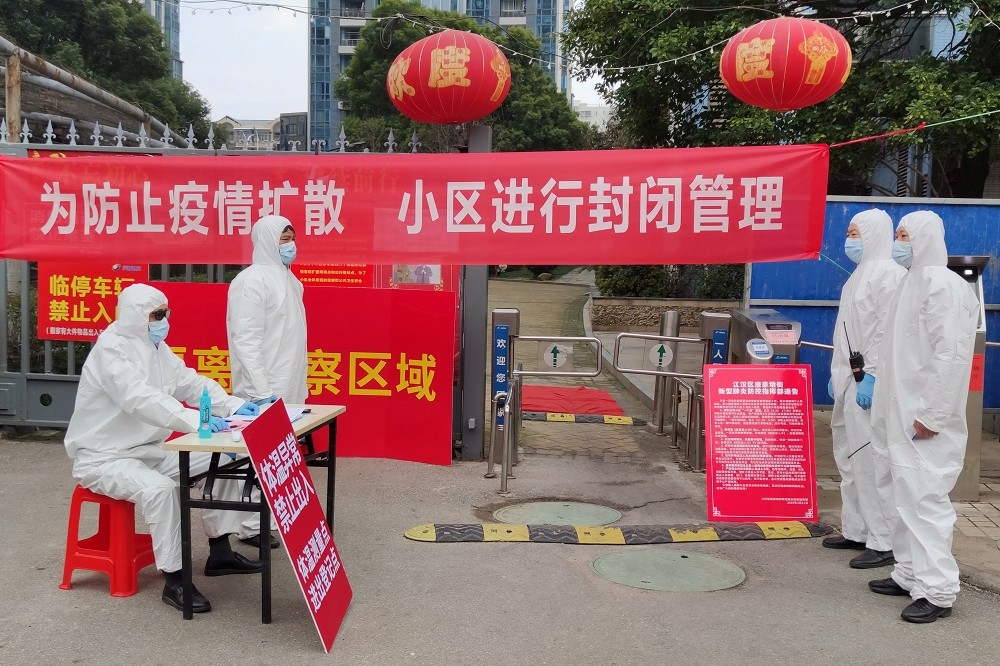 中國寧夏回族自治區出現境外移入首例武漢肺炎個案。（湯森路透）