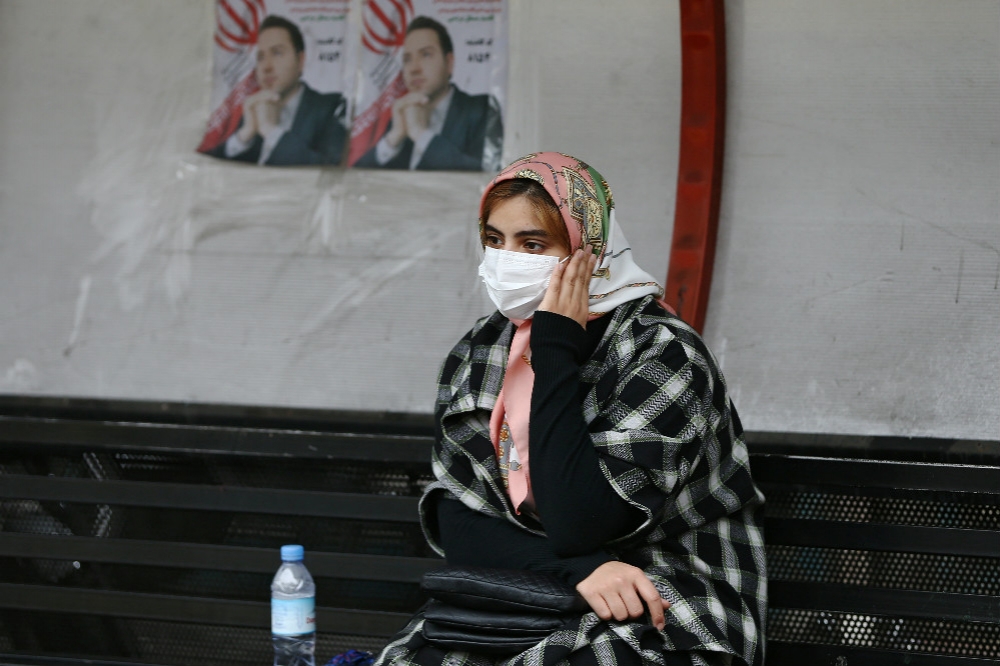 伊朗國內的新型肺炎疫情持續升溫。（湯森路透）