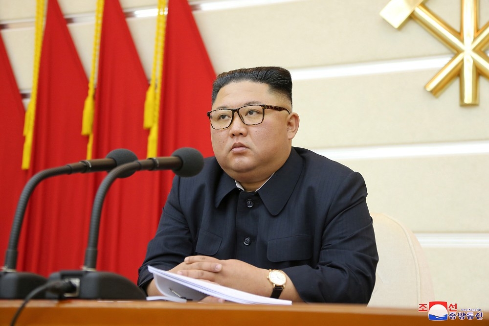 北韓領導人金正恩對防範疫情下達多項指示。（湯森路透）