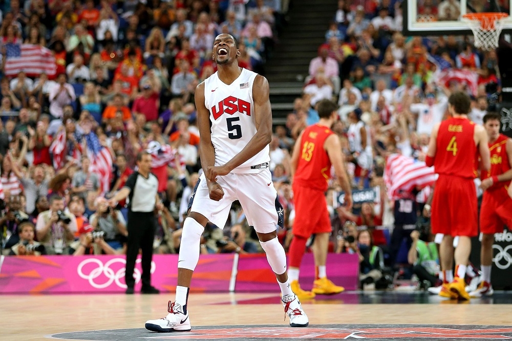 BA布魯克林籃網隊的明星前鋒杜蘭特（Kevin Durant）。（取自杜蘭特臉書）