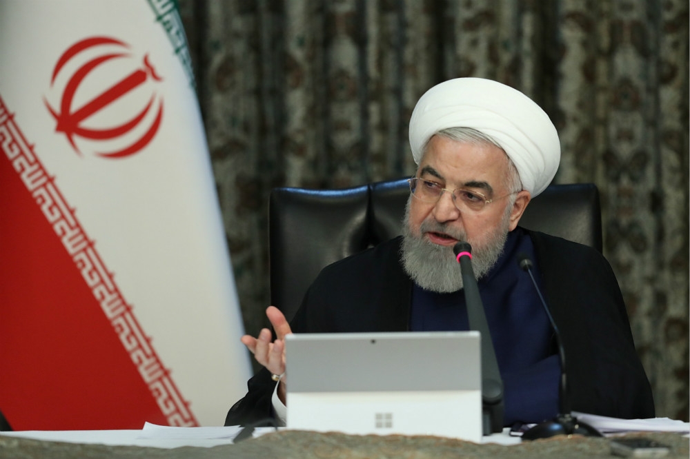伊朗現任總統魯哈尼。（湯森路透）
