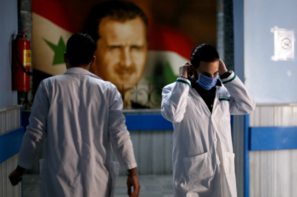 內戰纏身的敘利亞，也證實境內出現首例確診肺炎病例。（湯森路透）