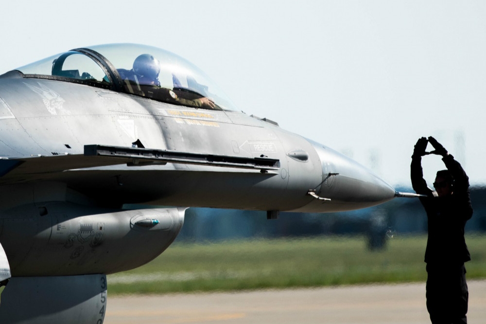 美國空軍現役F-16V戰機。（圖片取自美軍DVIDS系統）