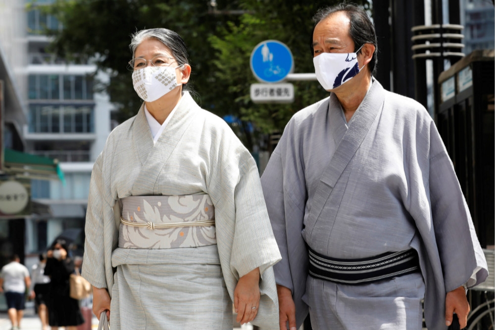 逐漸步入超高齡社會的日本，百歲人瑞數正式突破8萬。（湯森路透）