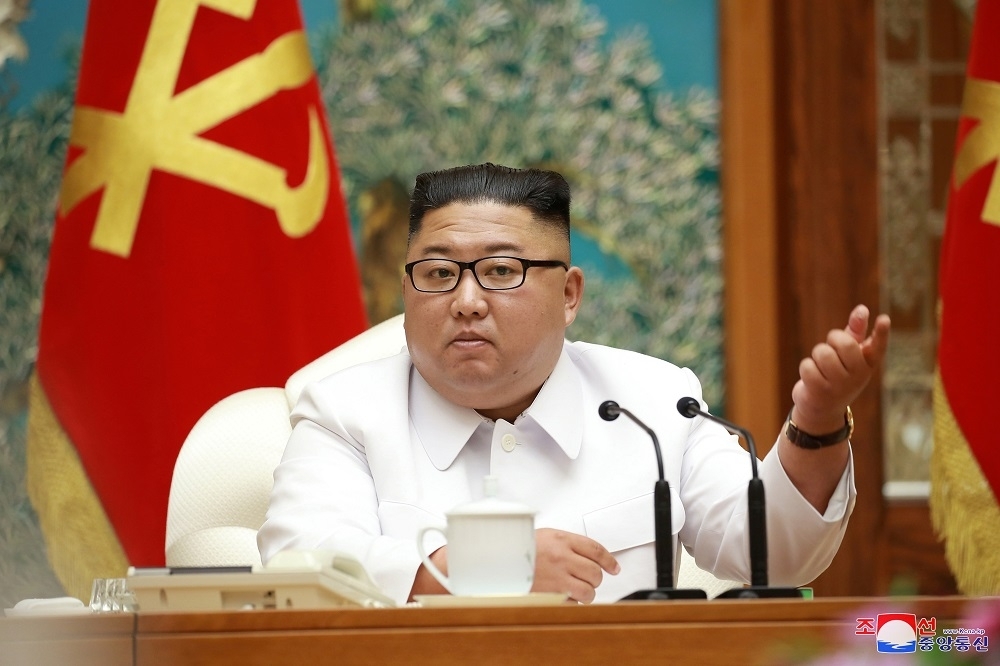 北韓最高領導人金正恩。（湯森路透）