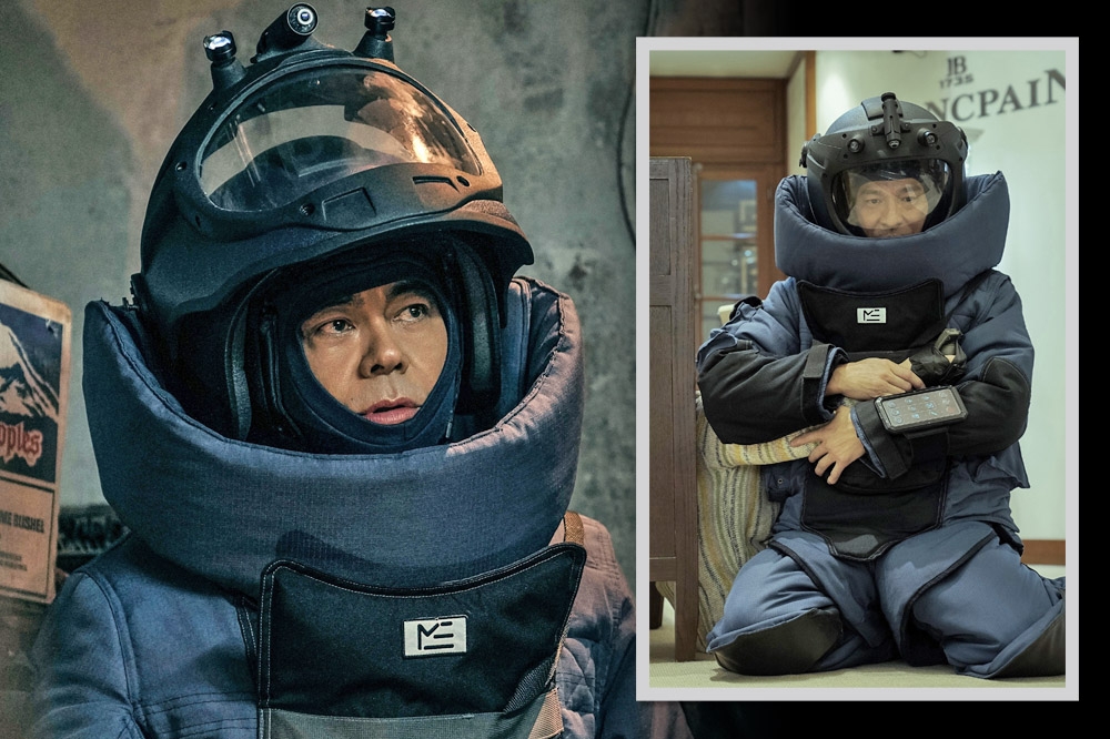 劉青雲（左）與劉德華在《拆彈專家2》是親如兄弟的同事，沒想到友情卻出現裂痕。（華映提供）