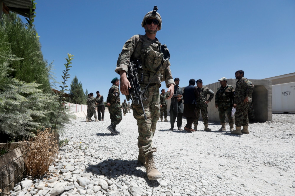 美國逐步縮編駐紮在阿富汗和伊拉克的軍隊。（湯森路透）