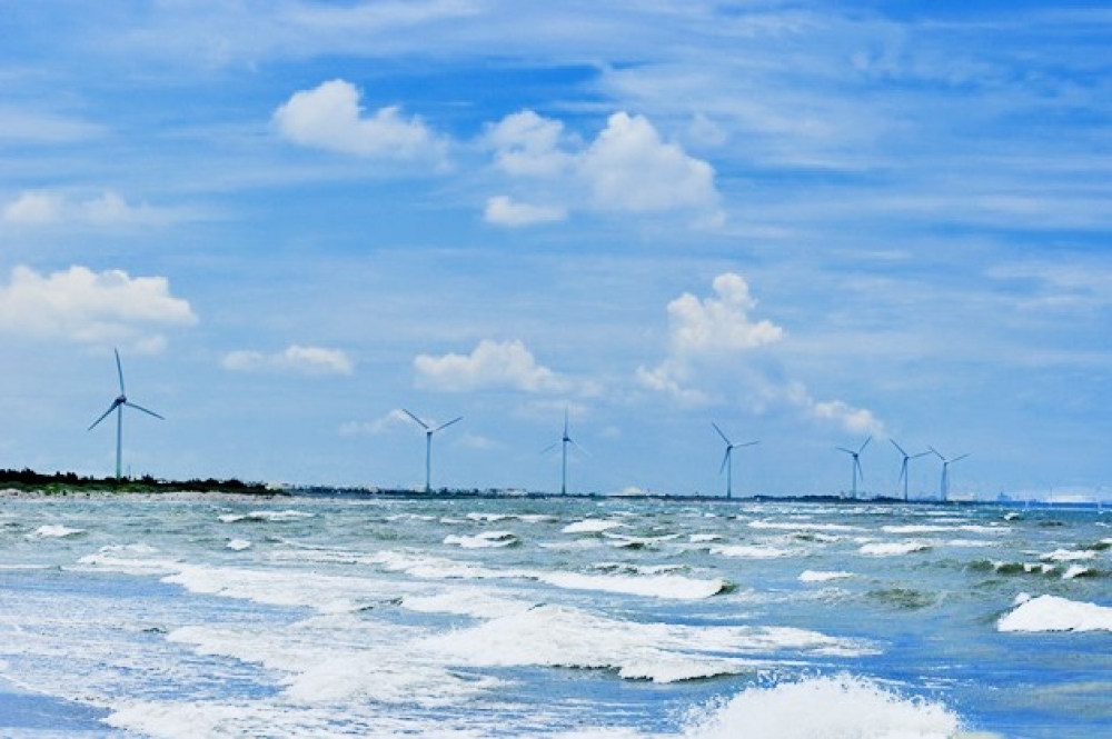 達德能源旗下的離岸風場。（取自達德能源官網）