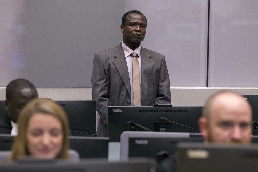 遭到海牙國際刑事法院起訴的烏干達民兵前領袖奧格溫。（湯森路透）