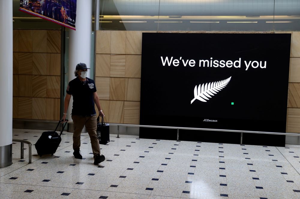 紐西蘭旅客免隔離入境澳洲。（湯森路透）