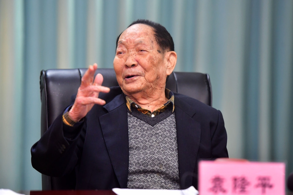 知名中國水稻專家袁隆平逝世。（湯森路透）