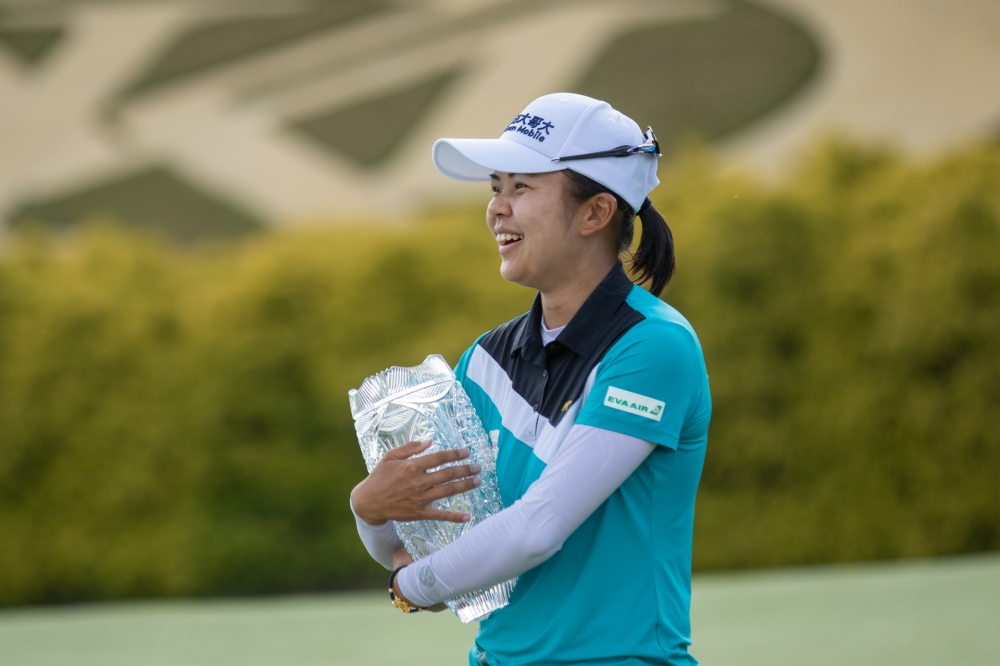 台灣高球好手徐薇淩拿下美國女子高爾夫球公開賽冠軍。（LPGA推特）