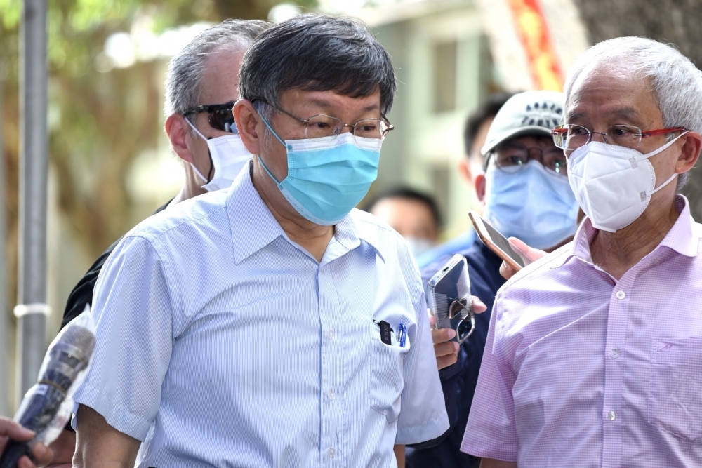 台北市長柯文哲指出，虎林街有零星感染似乎有潛藏感染源，將啟動「虎林專案計畫」擴大篩檢。（資料照片／張哲偉攝）