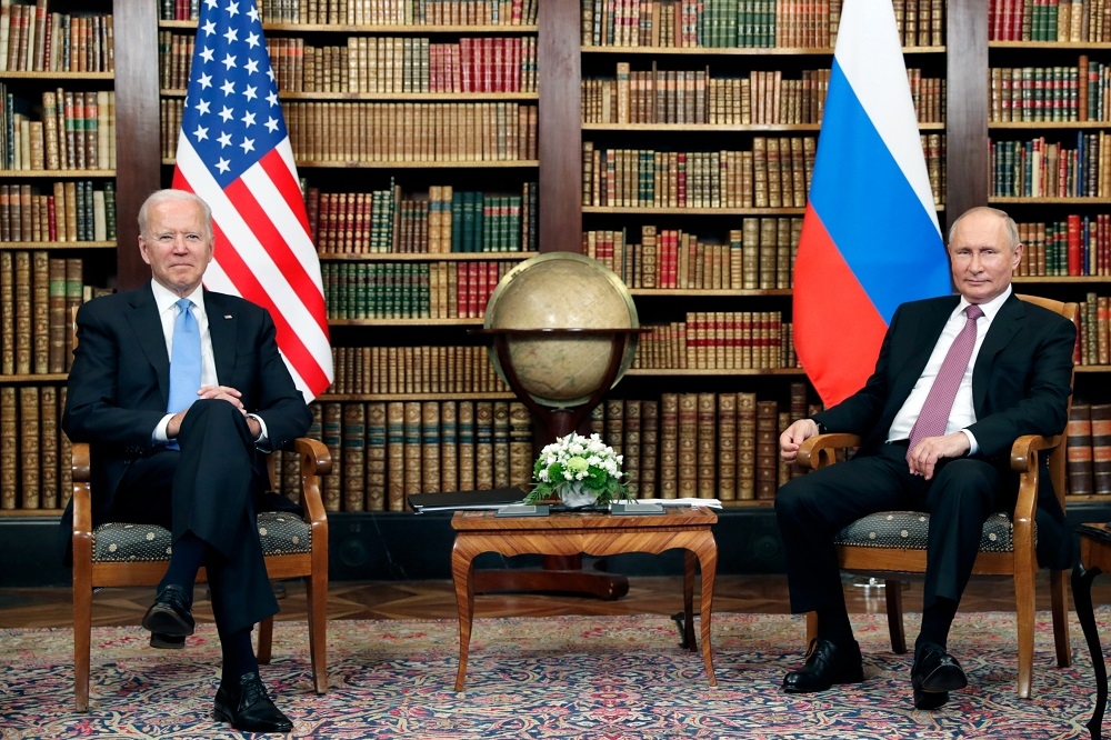美國總統拜登（Joe Biden）9日呼籲俄羅斯總統普京（Vladimir Putin）採取行動打擊俄羅斯駭客。（湯森路透）