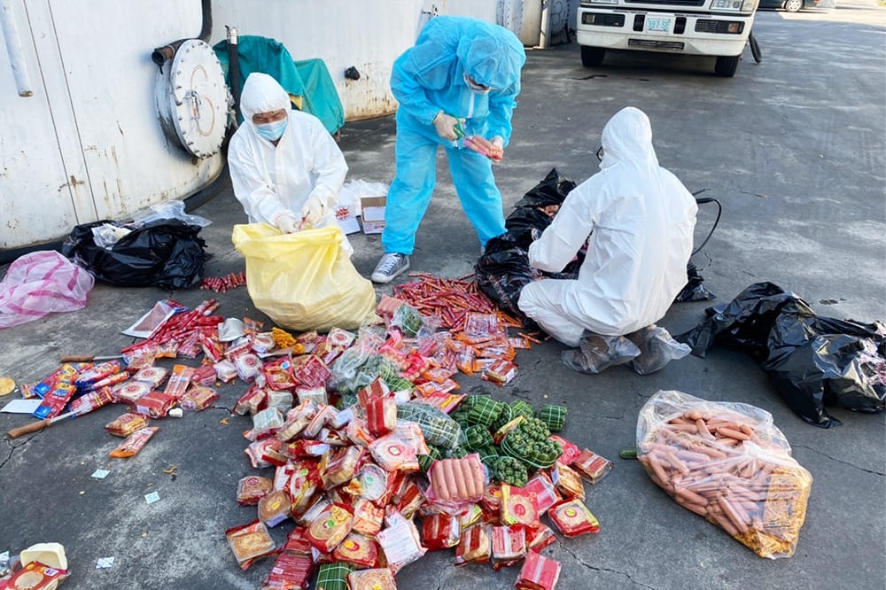 我國首度查獲有非洲豬瘟病毒走私肉品，總量逾71公斤，目前正在追查上下游廠商，並清查是否有流入市面。（取自陳吉仲臉書）
