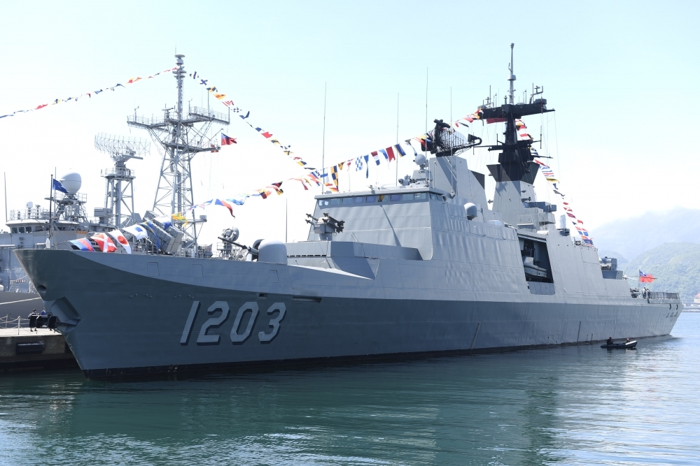 海軍編列431億6千萬元以9年時間，提升6艘拉法葉艦戰性能。（資料照片／李昆翰攝）
