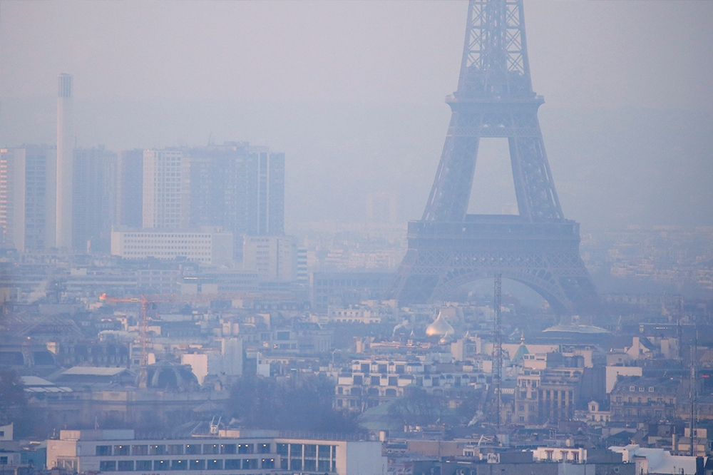 世界衛生組織表示，空氣汙染造成全球700萬人提早死亡。（湯森路透）