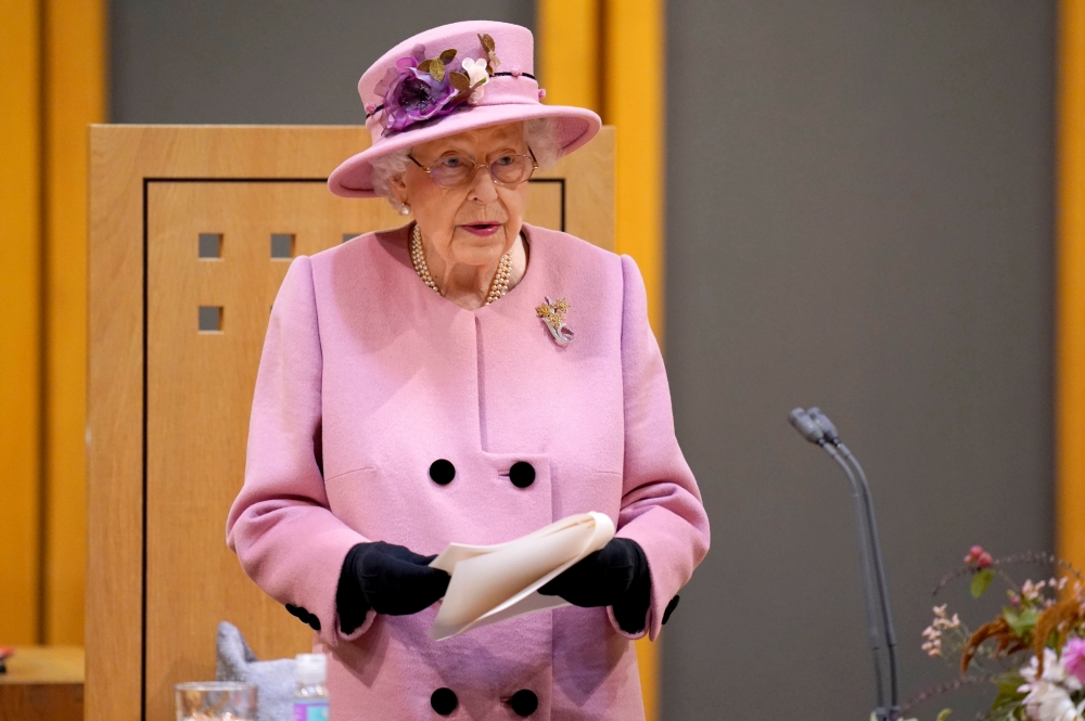 英國女王伊莉莎白二世（Queen Elizabeth II）對於部分高碳排放國家的領導人可能不出席感到憤怒。（湯森路透）