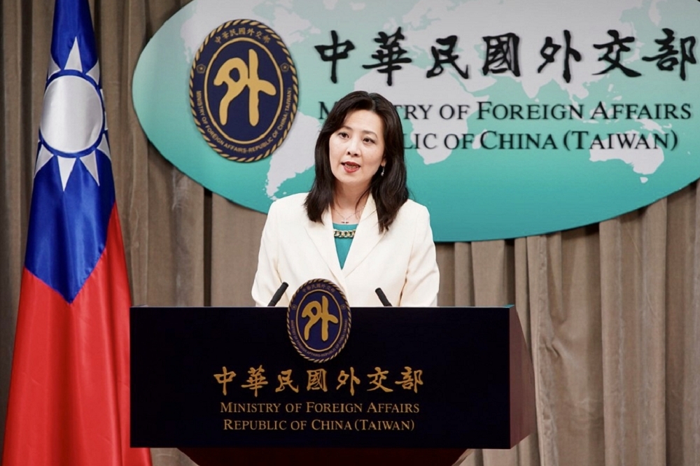 針對美國公布的「2021年中國軍力報告」，我外交部做出回應表示，將強與美國的安全交流與合作。（資料照片／外交部提供）
