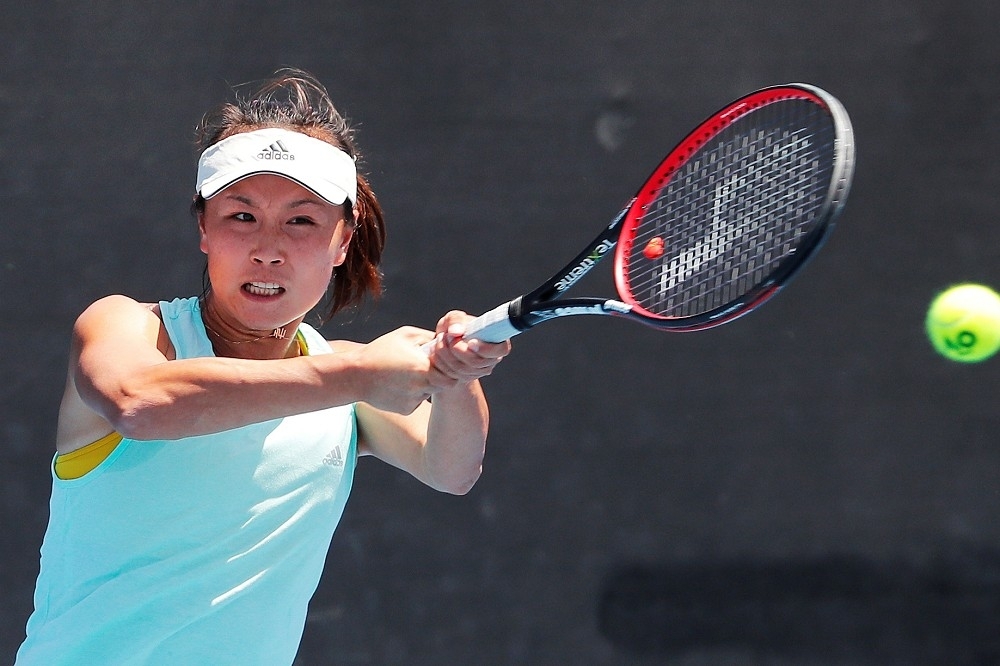 中國女網雙打冠軍彭帥人間蒸發，引起國際關注。（湯森路透）