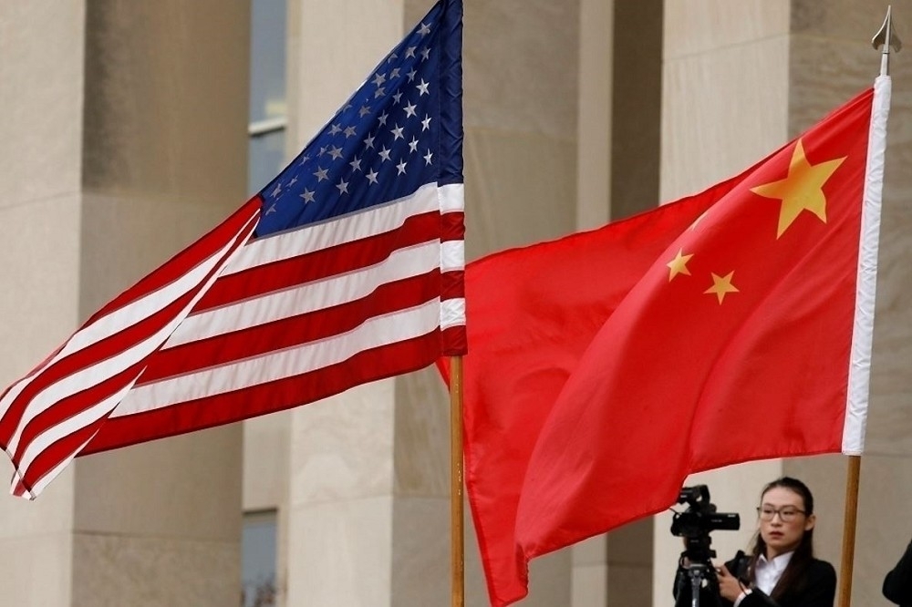 最新民調顯示，大多數美國人認為中國是美國的頭號國安威脅。（湯森路透）