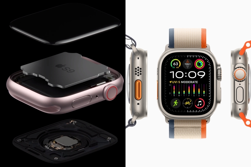 Apple 推出全新 Apple Watch Series 9、Apple Watch Ultra 2（取自 Apple）