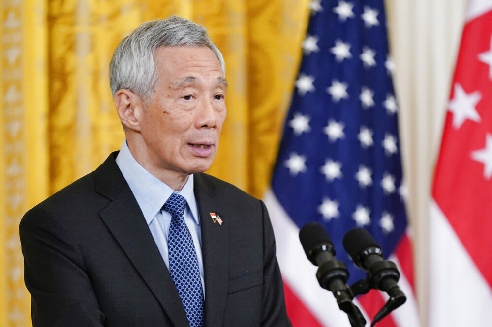 新加坡總理李顯龍認為，台海衝突並非迫在眉睫。（美聯社）