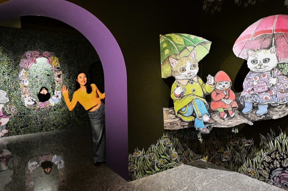 日本超人氣「奇幻動物森林 樋口裕子展」在中正紀念堂展出。（聯合數位文創提供）