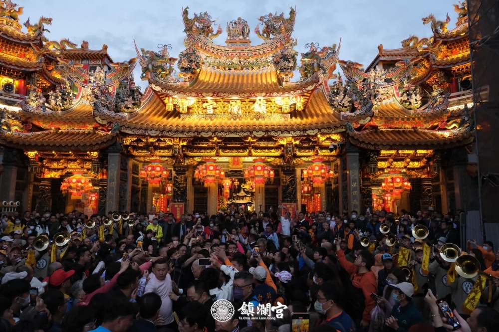 大甲鎮瀾宮媽祖進香於4月5日開始，經過彰化的時間最長。（取自鎮瀾宮臉書）