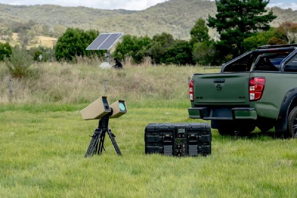 澳洲軍方簽約採購「Fractl:2」反無人機雷射武器，提升因應戰場新式威脅的能力。（取自AIM Defense公司網站）