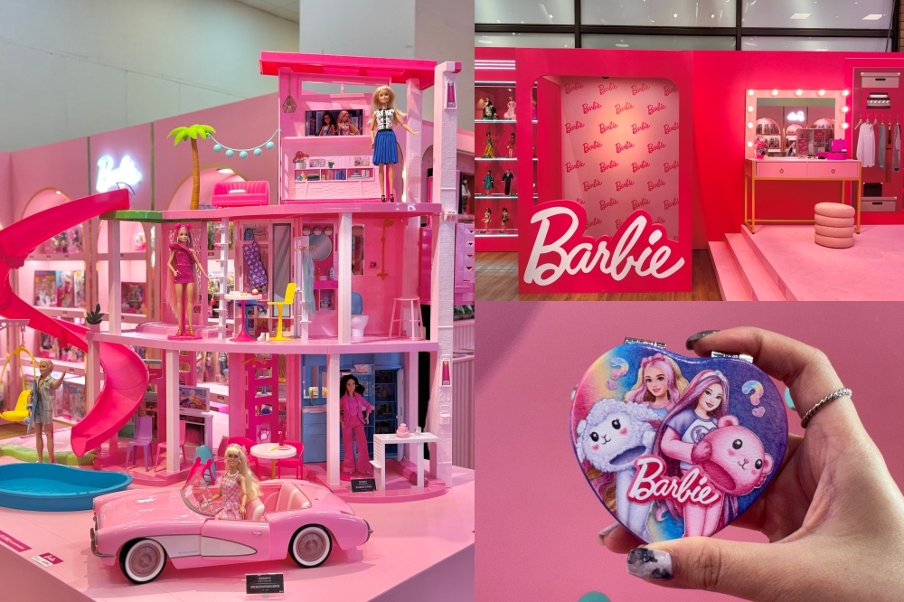 《Barbie Pop-UP Store》芭比限定店即日起快閃中山！（周羿庭攝）