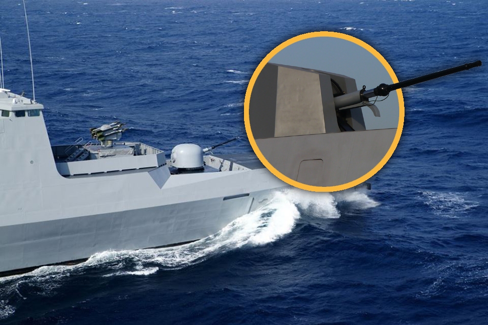 海軍已與義大利奧托梅萊拉公司（OTO Melera）洽商完成，包括成功（派里）級軍艦、康定（拉法葉）級、錦江級巡邏艦等各式軍艦搭載的MK75型76公厘快砲進行升級，加上新的射控系統，能在10公里外就攔截近迫飛彈。（攝影：朱明）