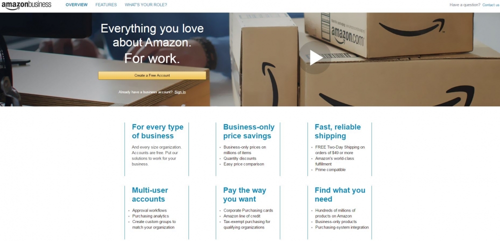Amazon Business的高階主管Darrel Kim將於12日來台尋找合作的供應商， B2B企業採購市場潛力十足，預估可帶來約300憶的商機。（翻攝自Amazon Business官網）