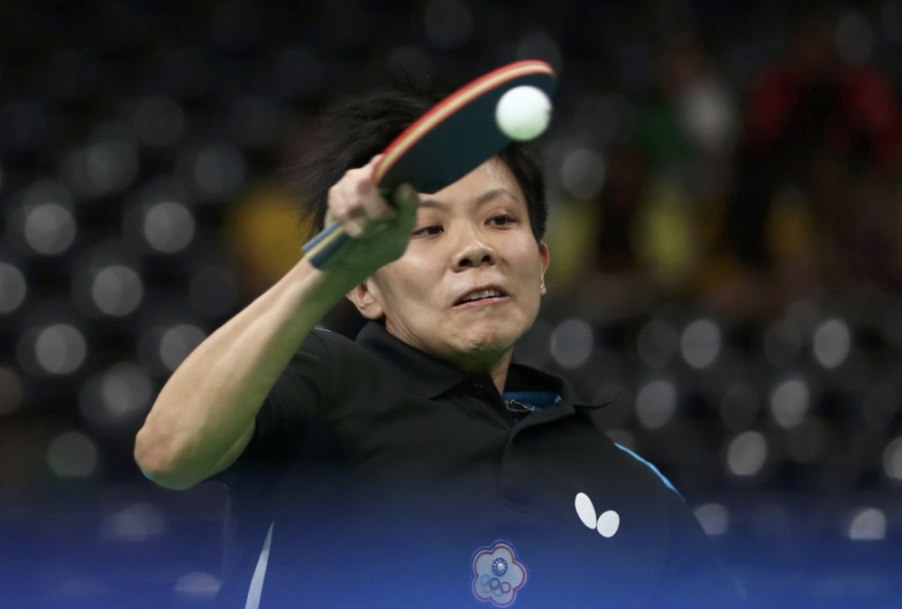 里約奧運「桌球一姐」鄭怡靜止步8強，仍是台灣本土女子球員在奧運桌球史上最佳成績。（路透社）