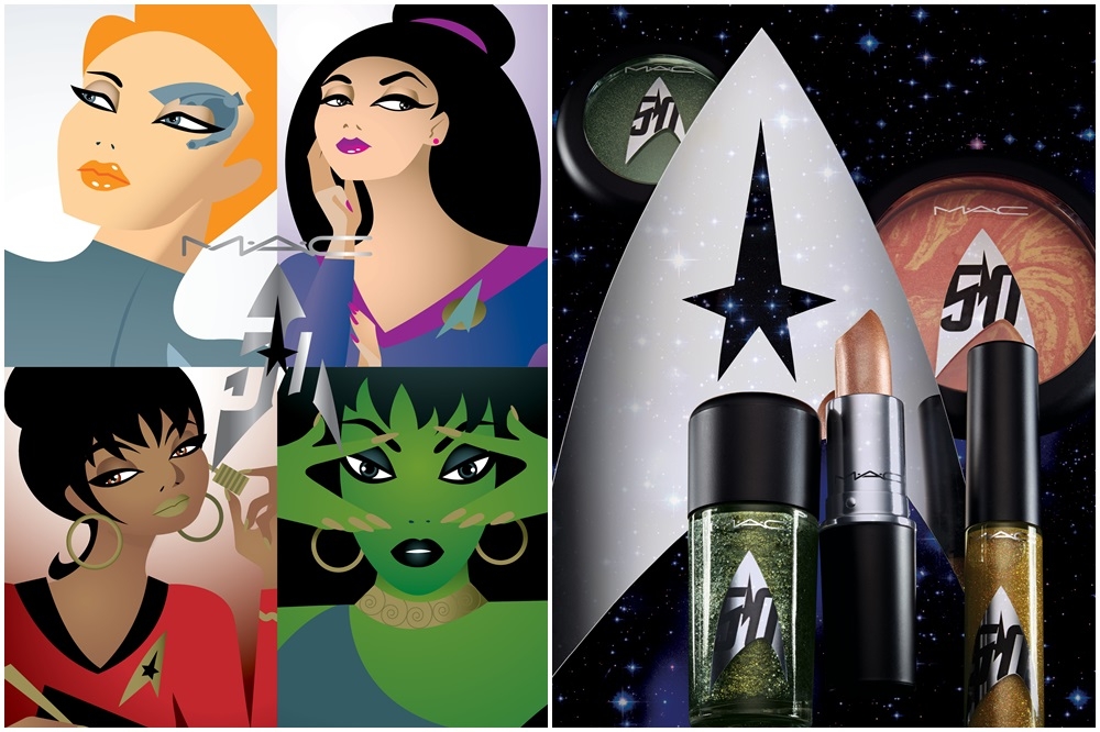 《星艦爭霸戰》（Star Trek）將與M.A.C合作推出聯名彩妝。（品牌提供）