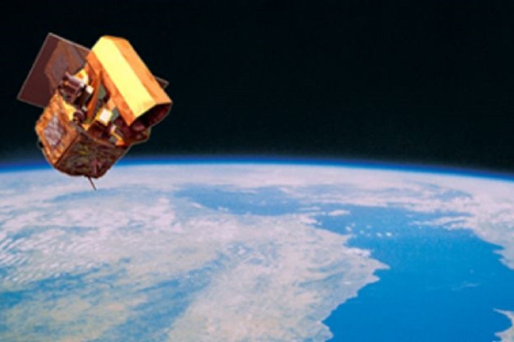 每天上午10點都會通過台灣的遙測衛星「福衛二號」，19日上午正式除役。（翻攝自國家太空中心）