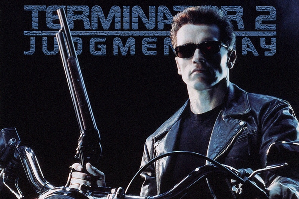 《魔鬼終結者2》（Terminator 2: Judgment Day）海報（Juanky Pamies Alcubilla@flickr, CC BY 2.0）