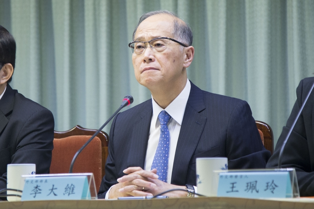 外交部長李大維日前證實台灣未收到國際民航組織（ICAO）大會的邀請函。（攝影：陳駿碩）