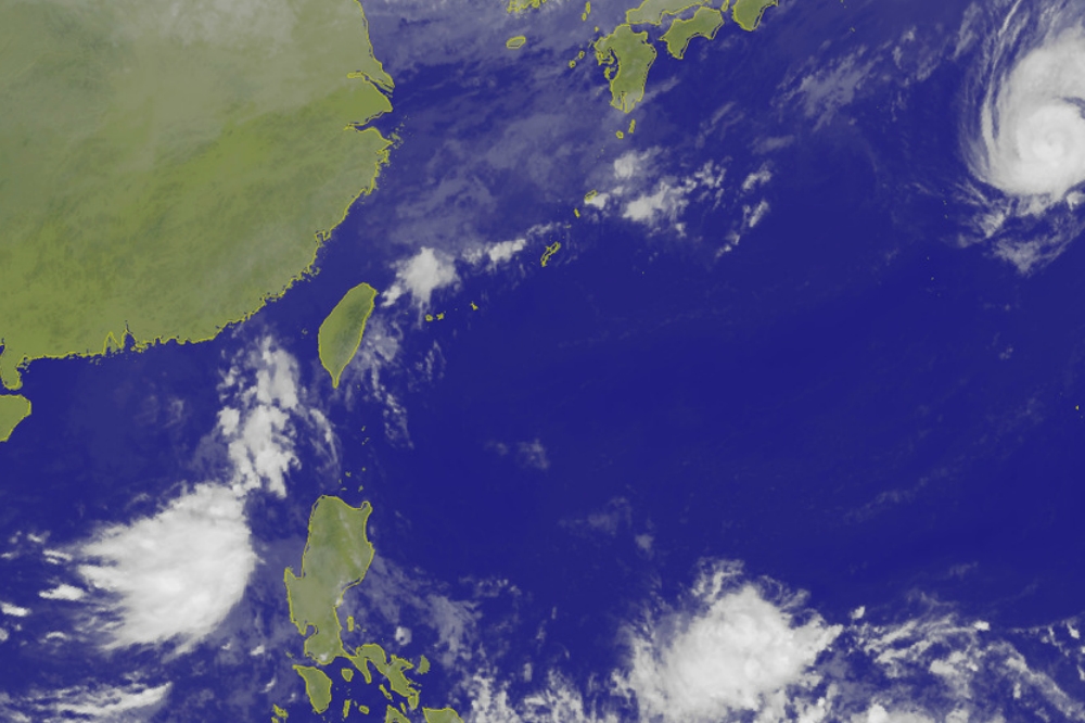 氣象專家吳德榮在「洩天機教室」專欄表示，菲律賓東側有對流雲系發展中，可能形成颱風。（翻攝自中央氣象局）