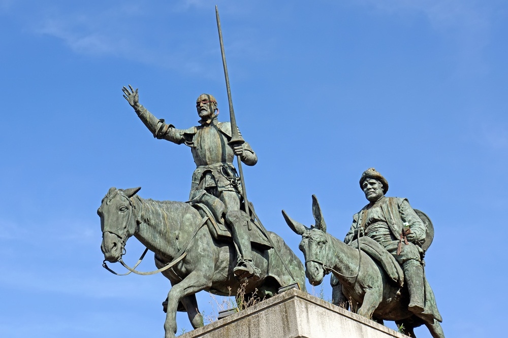比利時的唐吉訶德雕像。（Dennis Jarvis@flickr, CC BY 2.0）