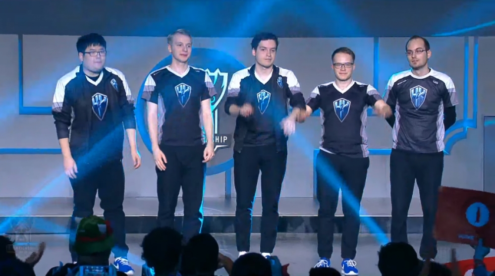 H2K成為了四強賽中唯一的一支非韓戰隊。（圖片翻攝自Garena實況頻道）