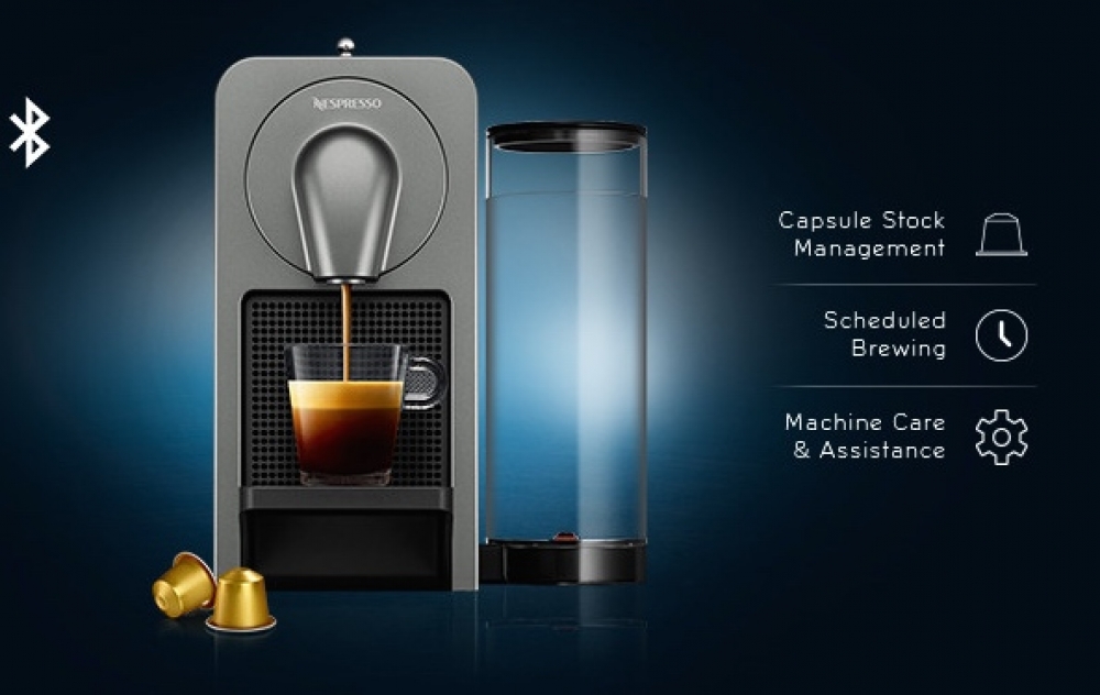 智慧咖啡機Prodigio，早晨被咖啡香喚醒。（翻攝自Nespresso）
