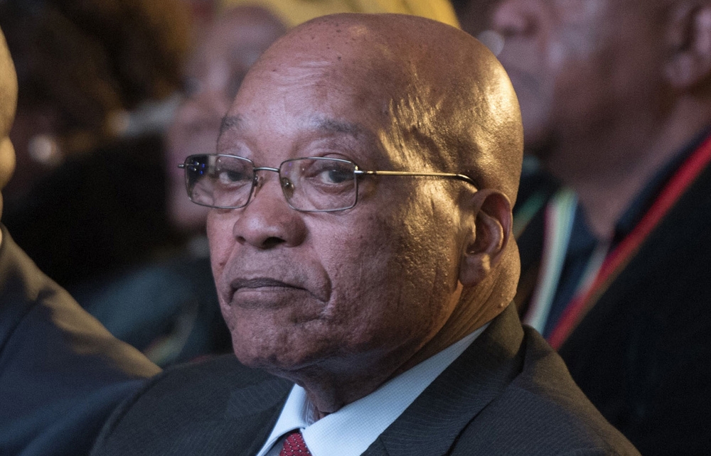 南非「保民官」2日公布「掠奪情勢」報告，指控南非總統祖馬涉嫌運用權勢協助兒子的企業獲益。  （美聯社）