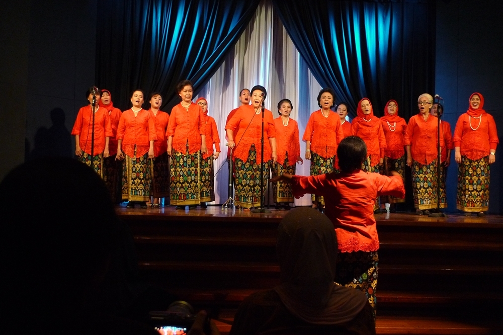 「沈默合唱團」（Dialita Choir）於開幕表演（TIDF提供）