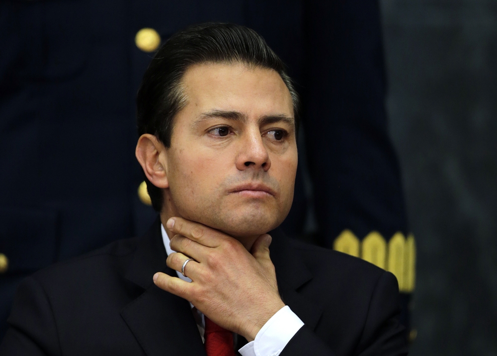 墨西哥總統潘尼亞尼托（Enrique Peña Nieto）。（美聯社）