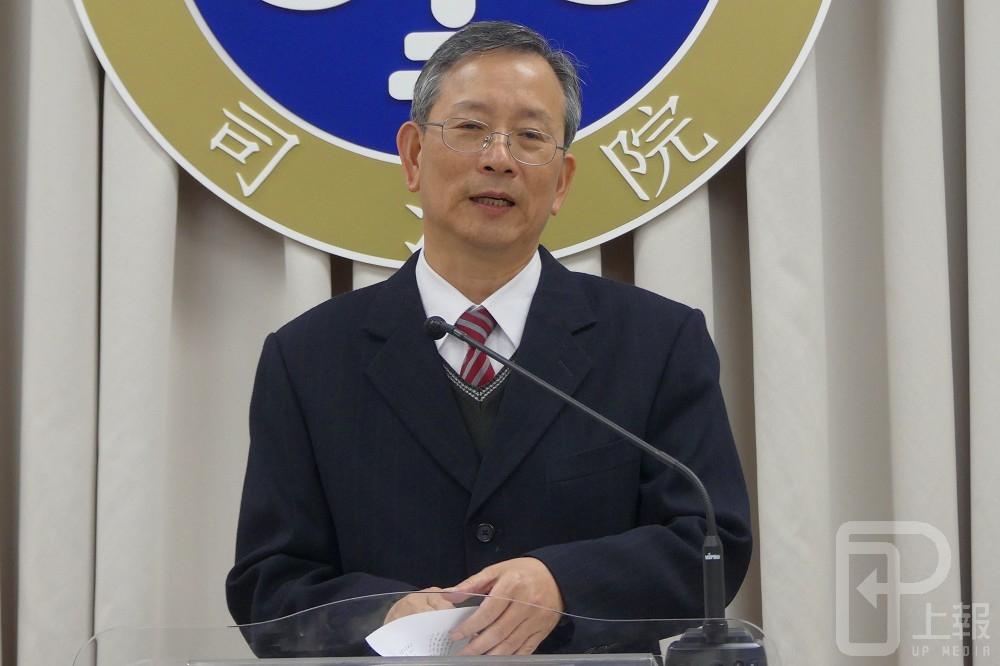 司法院秘書長呂太郎指出，未來小案開庭擬改以錄音取代筆錄，減輕司法人員負擔。（攝影：盧禮賓）
