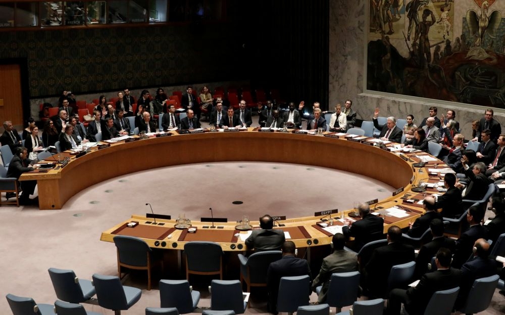 聯合國安理會28日討論制裁敘利亞案。（湯森路透）